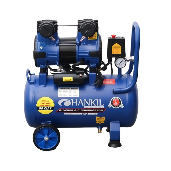 Máy nén khí 30L không dầu 2HP Hankil 30-2.0
