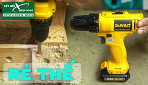 [Review] Chỉ 1tr6 Lụm Khoan Bắt Vít Pin Dewalt: DCD700C1, DCD700C2 - Bảo hành 3 năm
