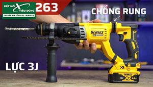 [Review] Khoan Búa Dewalt DCH263: Mạnh Gấp Rưỡi Dewalt DCH273 Mà Giá Rẻ Hơn 800K
