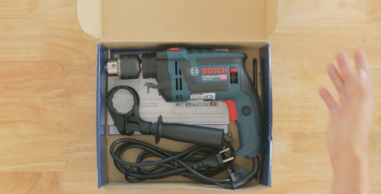 Review sản phẩm máy khoan Bosch GSB 13RE 650W