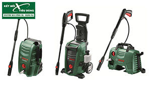 So sánh 3 máy phun xịt rửa cao áp Bosch Aquatak nổi bật hiện nay