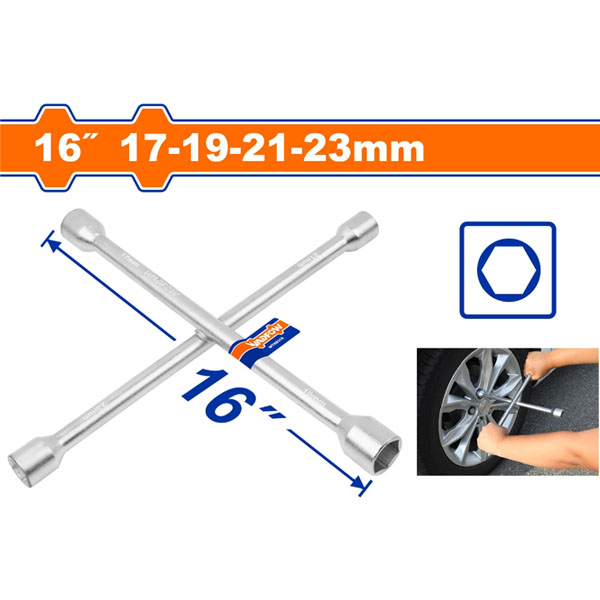 Tay vặn chữ thập đầu lục giác 16" WadFow WTH8316