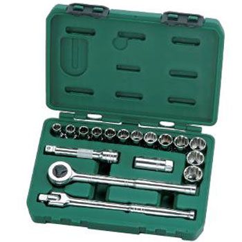 1/2" Bộ tuýp 17 chi tiết Sata 09086