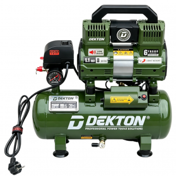 1.1Hp Máy nén khí không dầu 8L Dekton DK-AC2908XPRO