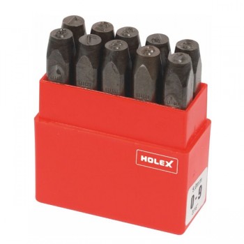 Bộ đột số 0–9 cao 3mm HOLEX 085446 3