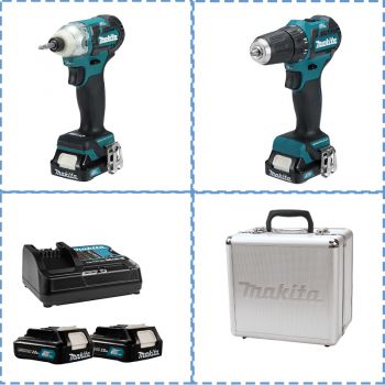 Bộ máy khoan vặn vít Makita CLX205SX2