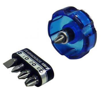 Bộ vít tháo góc hẹp kèm mũi vít Anex No.62