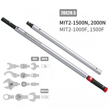 Cần siết lực rời 2 khúc 20x28.5 Matatakitoyo MIT2-2000N (400-2000 Nm)