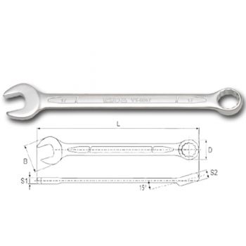 Cờ lê vòng miệng 17mm YATO YT-0017