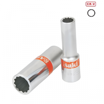 Đầu tuýp 8mm dài 1/2" 12 cạnh cao cấp AK-6570