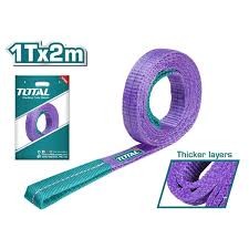 Dây cáp vải cẩu hàng tím 1Tx2m Total THTWS0102
