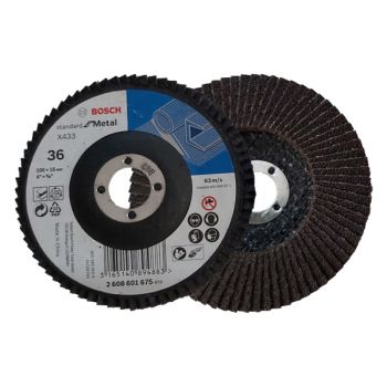 Đĩa nhám xếp Bosch Alox P36 100mm 2608601675
