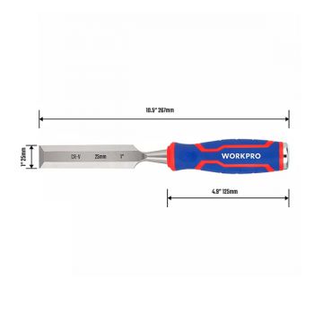 Đục gỗ 1 inch 25mm Workpro WP243009