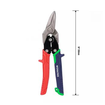 Kéo cắt tôn bằng thép mũi thẳng 250mm 10" Workpro WP214021