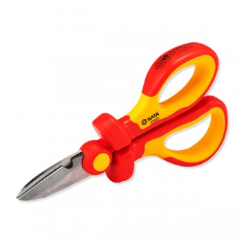 Kéo mũi thẳng cách điện 160mm SATA 93450