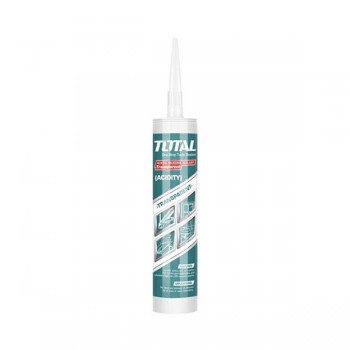 Keo silicol trắng trong 300ml Total THT3512