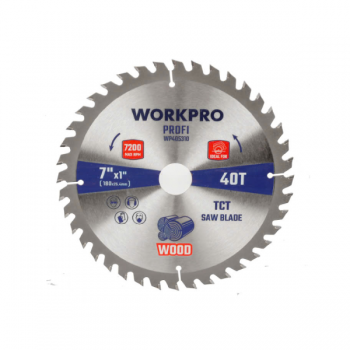 Lưỡi cưa cắt gỗ loại chuyên nghiệp 150x22.2x40T Workpro WP405353