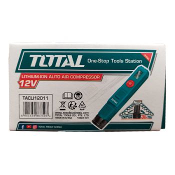 Máy bơm hơi cầm tay tự động dùng pin Lithium 12V Total TACLI12011