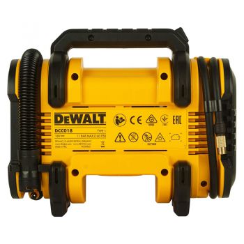 Máy bơm hơi dụng pin 20V DeWalt DCC018N-XJ (Chưa Pin & Sạc)