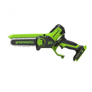 Máy cưa xích mini cầm tay dùng pin 24V Greenworks ‎CS24L02 (Chưa Pin & Sạc)