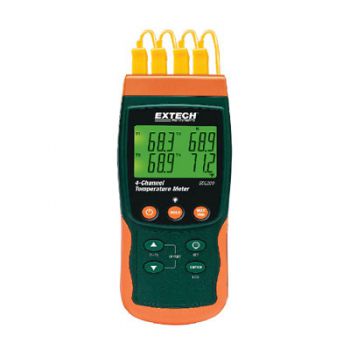 Máy đo nhiệt độ tiếp xúc 4 kênh Extech SDL200 (có bộ ghi)