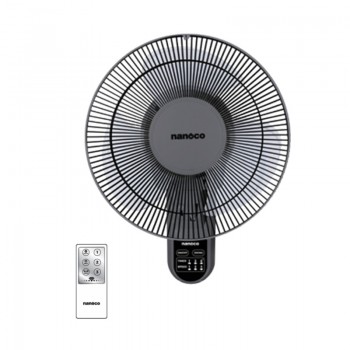 Quạt treo tường 3 cánh 30W Nanoco NWF1219RC-GR (Có Remote)