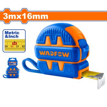 Thước cuộn thép nền vàng WadFow WMT1210