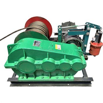 Trọn bộ tời kéo mặt đất KENBO JM2T (kèm 1 tủ điện, Cáp thép lỏi vãi 11mm, Móc cẩu 2 tấn)