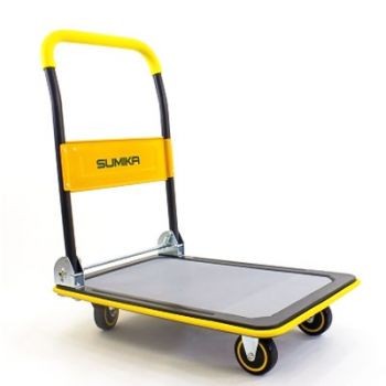 Xe đẩy hàng sàn thép tải trọng 300kg SUMIKA T300