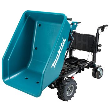 Xe vận chuyển hàng hóa dùng pin 2x18V Makita DCU602Z (Tự động nghiêng đổ)