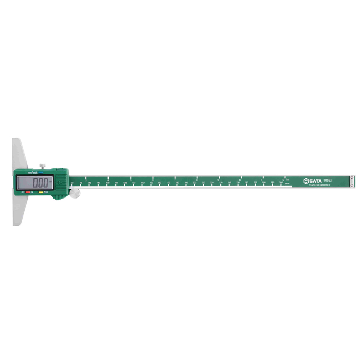 Thước kẹp điện tử đo độ sâu SATA 91553 0-300mm