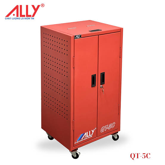 Tủ đựng đồ nghề 5 ngăn, 2 cánh  550 x 500 x1030mm ALLY QT-5C