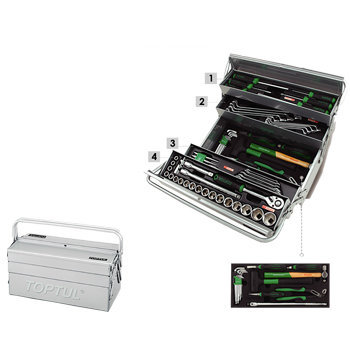 Tủ đựng dụng cụ xách tay 3 ngăn 63 món Toptul GCAZ0049