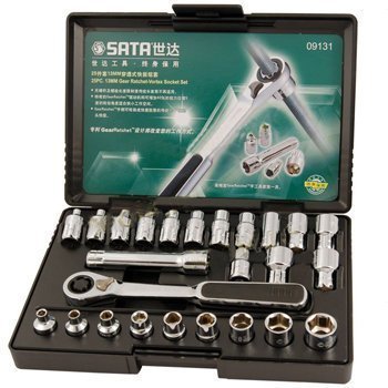 1/2" Bộ tuýp 12 chi tiết Sata 09133