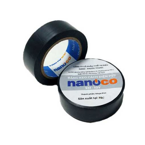 10yard Băng keo cách điện Nanoco FKPT10BK