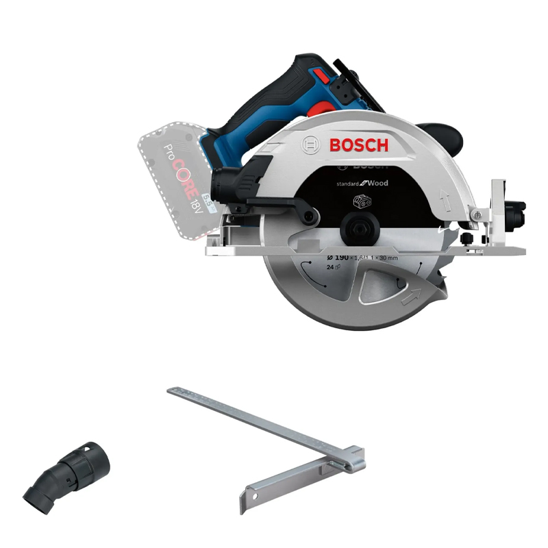 190mm Máy cưa đĩa dùng pin 18V Bosch GKS 18V-68-2 (Chưa Pin & Sạc)