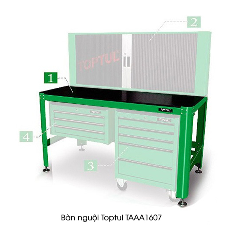 Bàn nguội Toptul TAAA1607
