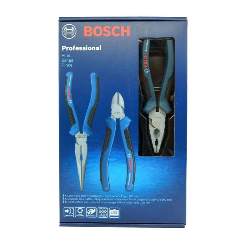Bộ 3 kìm đa năng Bosch 1600A016BG