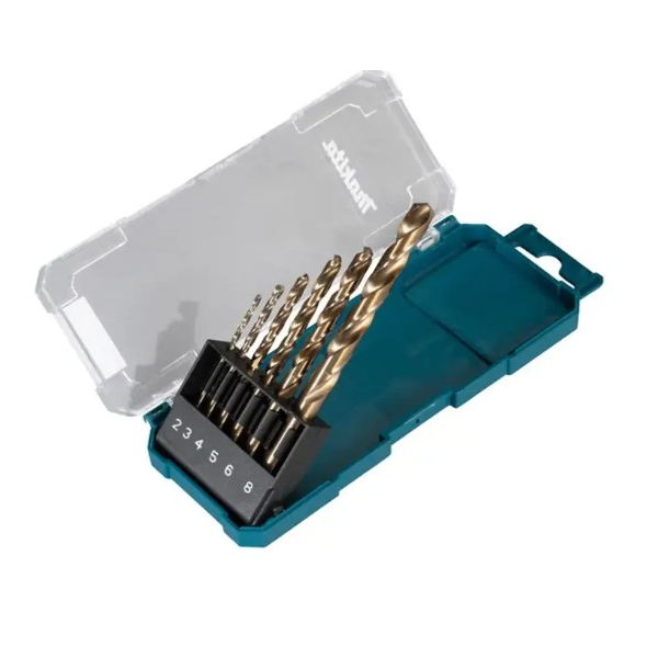 Bộ 6 mũi khoan kim loại HSS-CO Makita D-75758