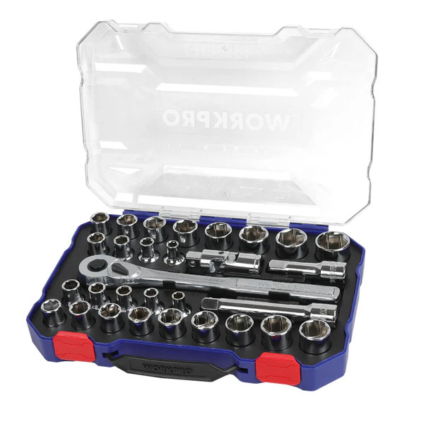 Bộ cần siết 30 chi tiết 1/2" Wodfow WP202525