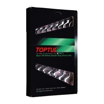 Bộ  cờ lê 2 đầu vòng 45 độ 8 món Toptul GRA08370