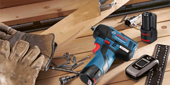Bộ dụng cụ sửa chữa Bosch dành cho gia đình