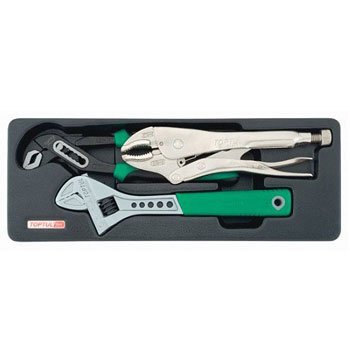 Bộ kìm, mỏ lết có điều chỉnh Toptul GBAT0301