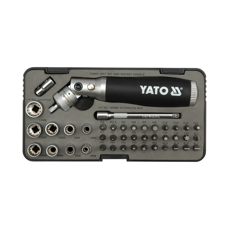Bộ tuốc nơ vít đa năng 42 chi tiết Yato YT-2806