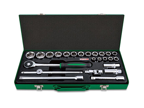 Bộ tuýp vặn ốc 1/2" 24 chi tiết TOPTUL GCAD2406