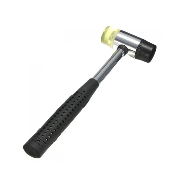 Búa 2 đầu nhựa vàng trắng 40mm Asaki AK-9521