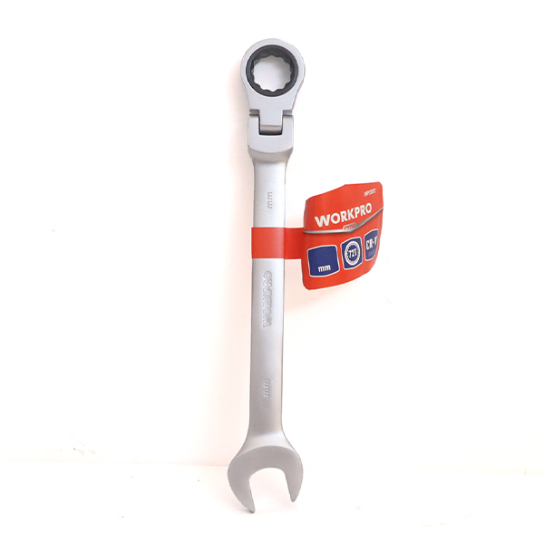 Cờ lê kết hợp 2 đầu, vặn có răng size 19mm Workpro WP273174