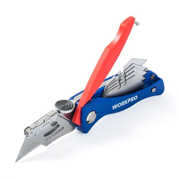 Dao gấp tiện ích có lưỡi cắt gấp gọn Workpro WP211006