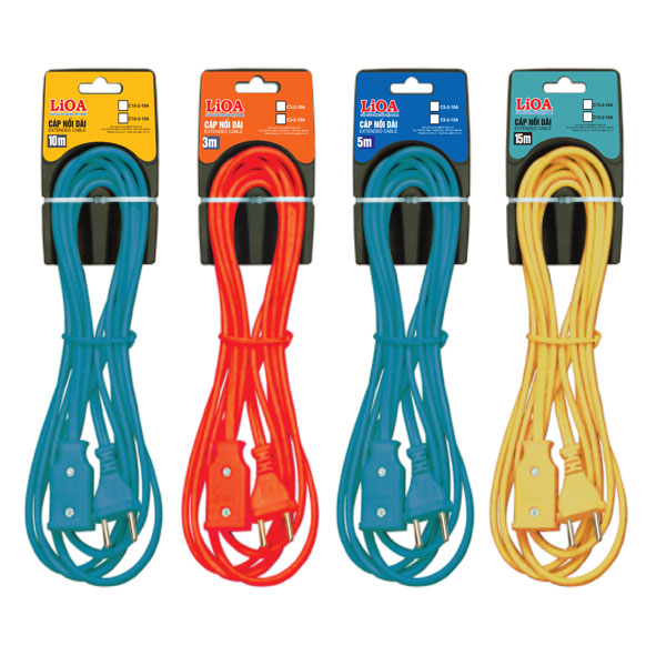 Dây cáp điện nối dài 10A Lioa C15-2-10A (15m)