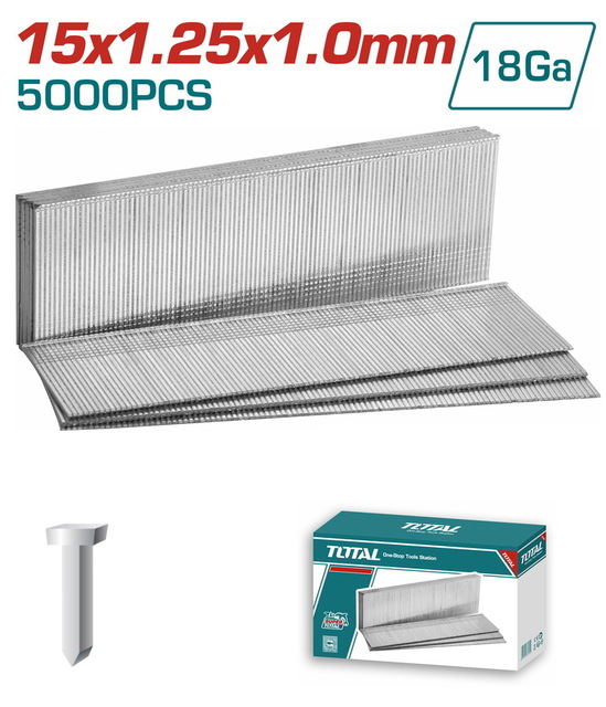 Đinh bấm thẳng 15mm Total TAC918151